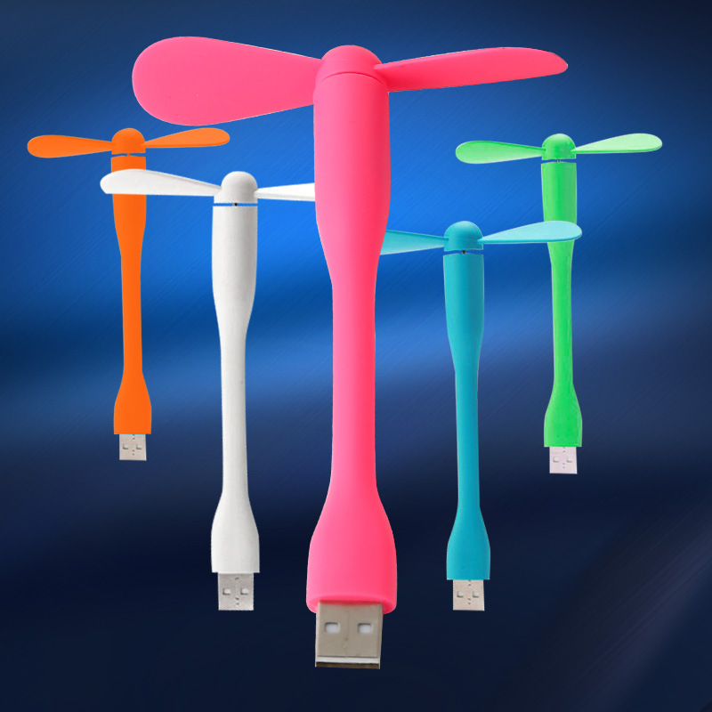 USB Desktop Fan 3 Inch USB-Powered Table Fan Quiet Computer Fan